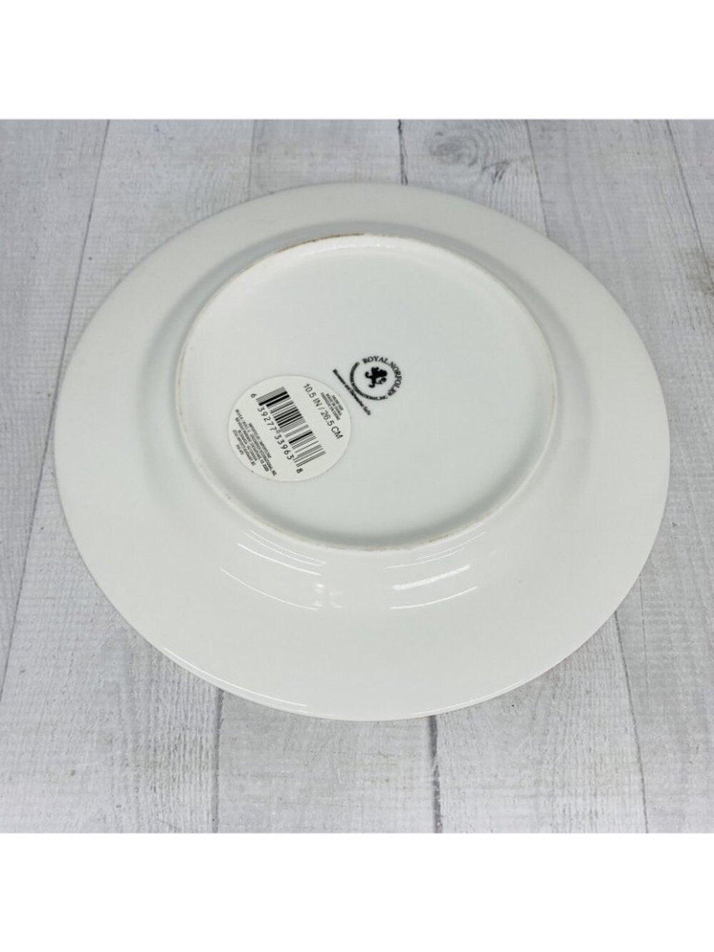 Royal Norfolk RNF132 Colorful Autumn Leaves Stoneware Round Dinner Plates Set 3 - Picture 5 of 13